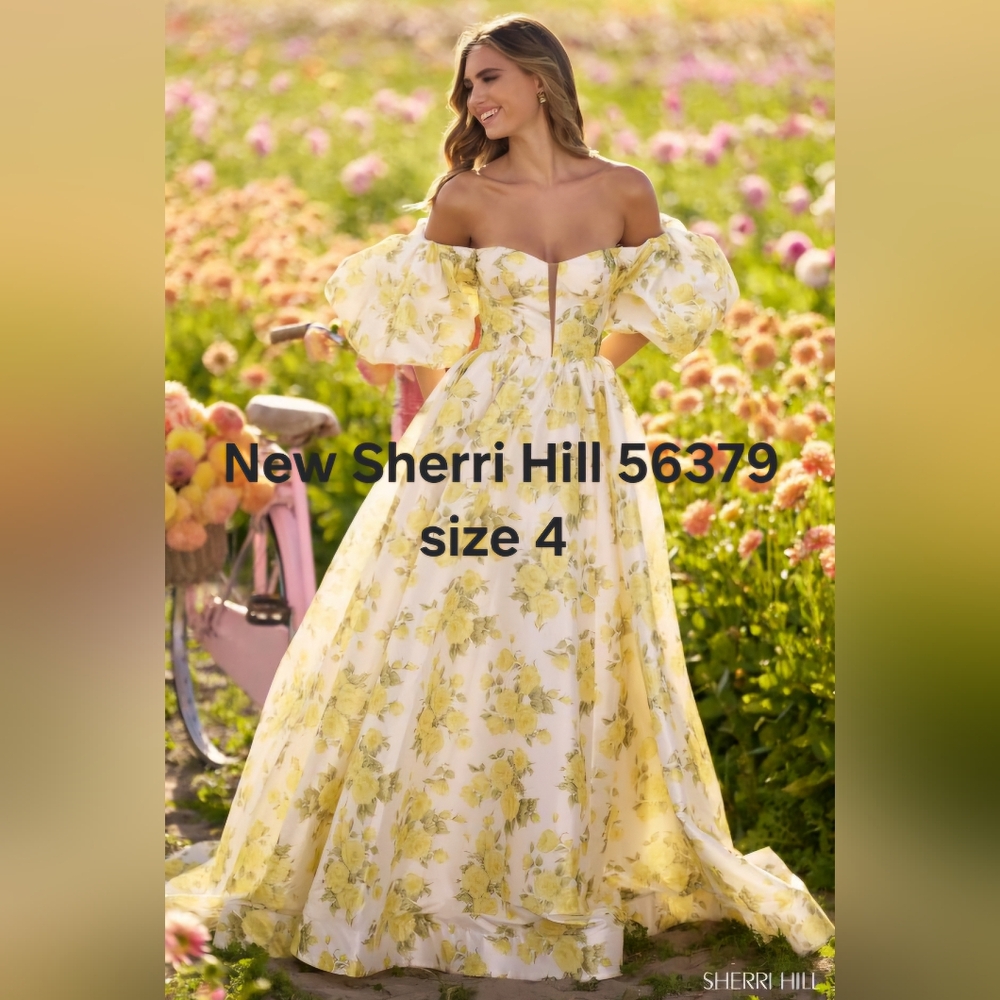 NEW SHERRI HILL 56379 sz 4 yellow